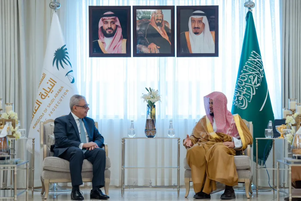 لقاء رسمي بين النائب العام السعودي والسفير المصري لبحث التعاون القضائي
