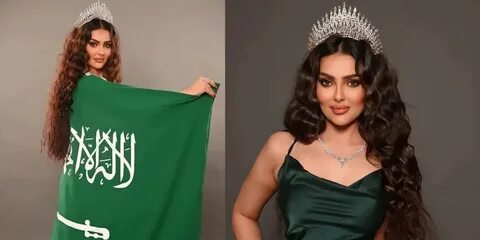 السعودية:«رومي القحطاني» ملكة جمال السعودية تثير الجدل بـ فستان قصير