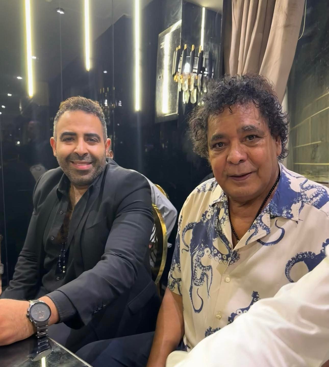 محمد عدوية في أحدث ظهور: الكينج بمثابة الأب الثاني بالنسبة لي