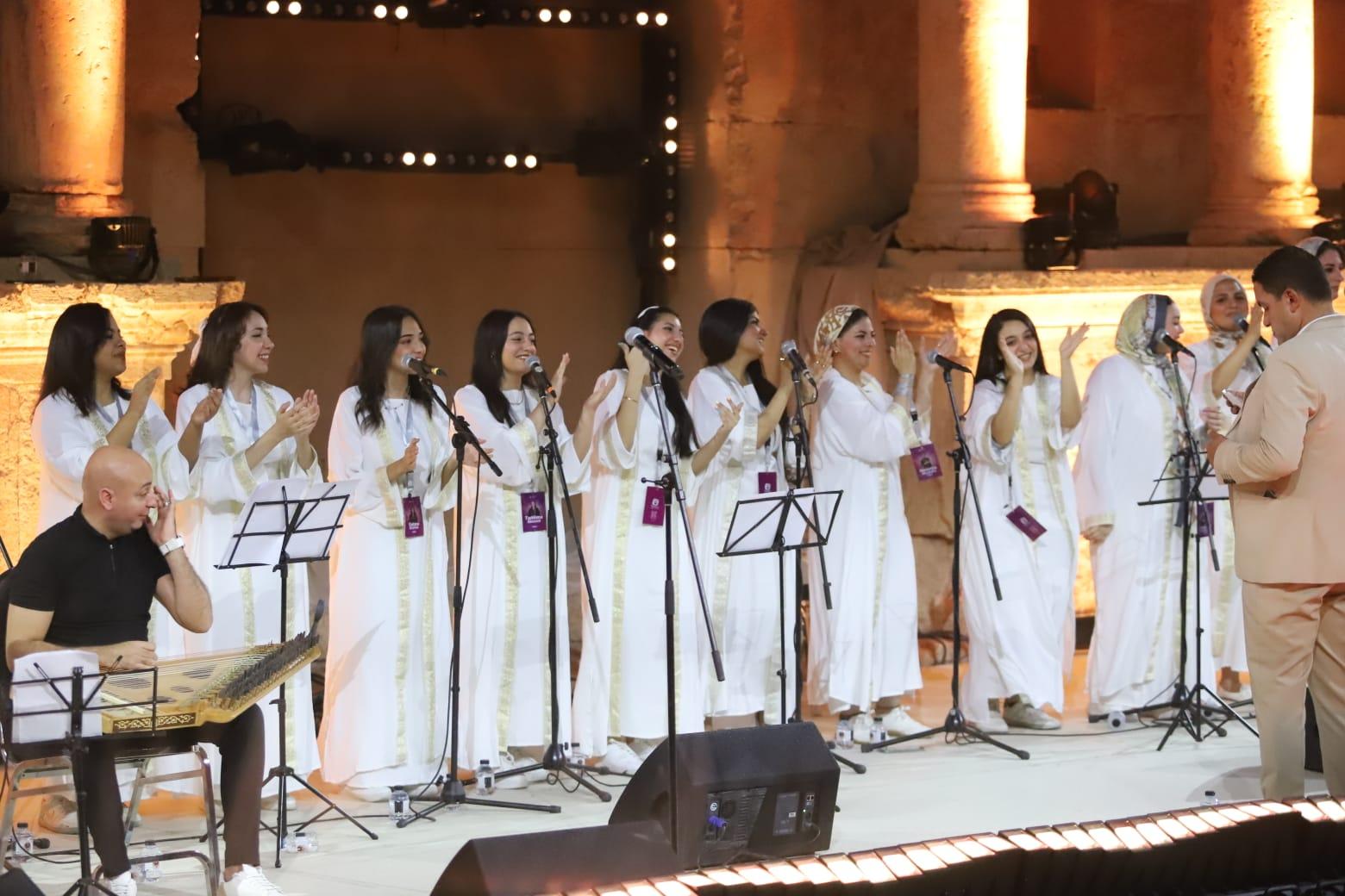 فرقة "كورال هارموني" المصرية تتألق في جرش بأمسية طربية جمعت بين التراث والمواهب الشابة
