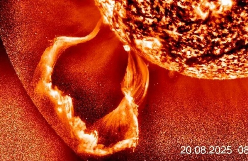 الشمس تطلق نتوءًا عملاقًا في ظاهرة نادرة