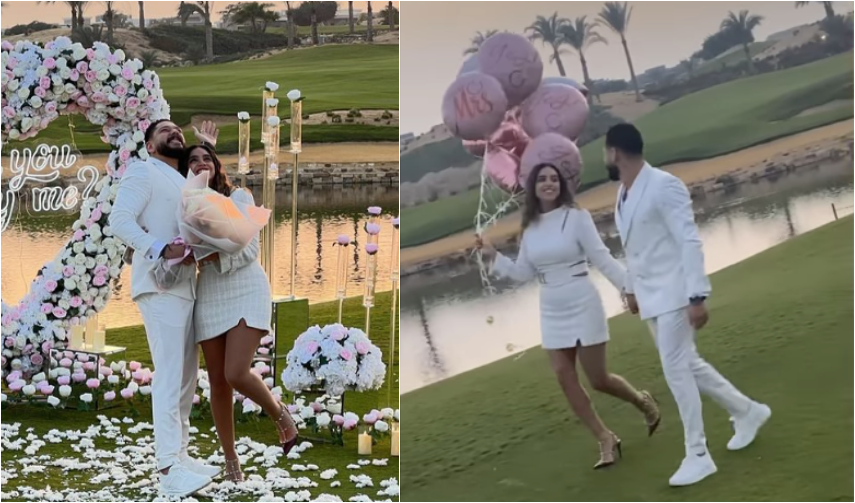 انفصال مفاجئ لمحمود شاهين ومها جبريل بعد أقل من عام على زواجهما