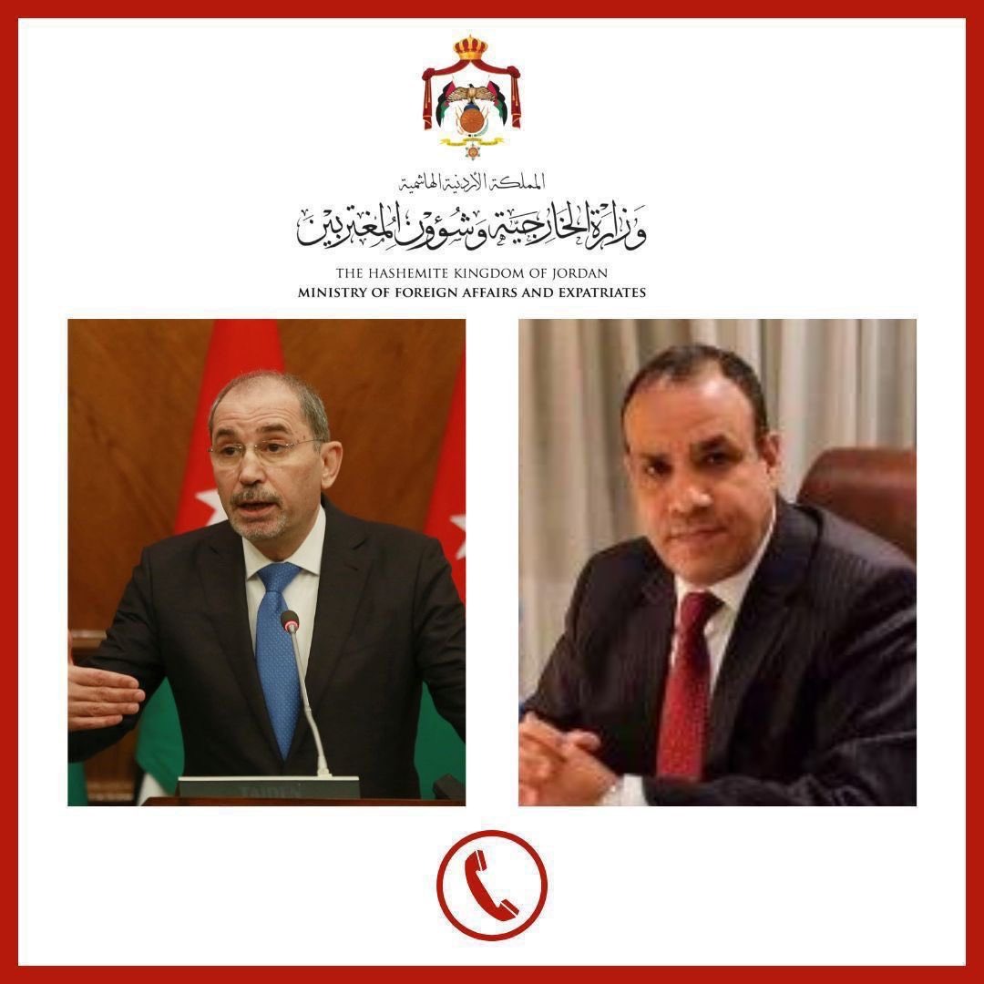 الصفدي يبحث مع نظيره المصري تثبيت وقف إطلاق النار في غزة وتسهيل دخول المساعدات
