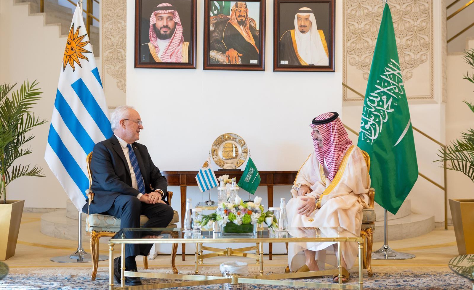 الأمير فيصل بن فرحان يستقبل وزير خارجية الأوروغواي ويبحث تعزيز العلاقات الثنائية