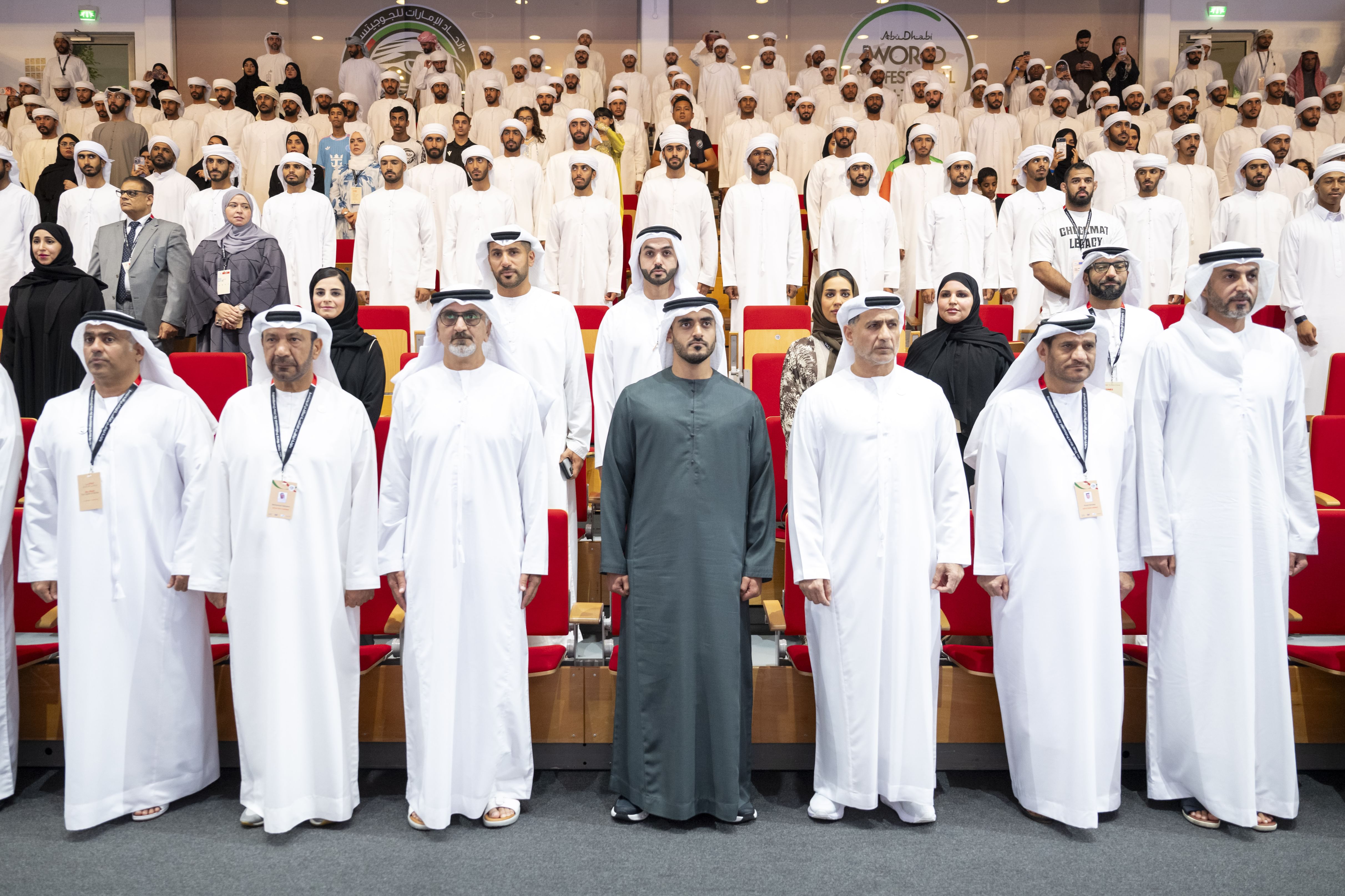 سمو الشيخ زايد بن محمد بن زايد آل نهيان يفتتح النسخة الـ17 من بطولة أبوظبي العالمية لمحترفي الجوجيتسو