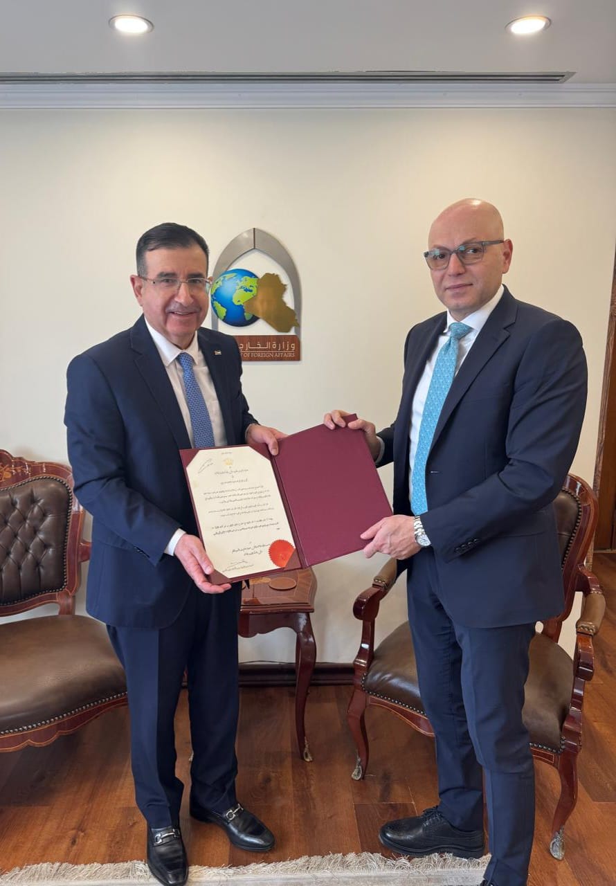 اعتماد زياد بطارسة قنصلاً عاماً للأردن في أربيل