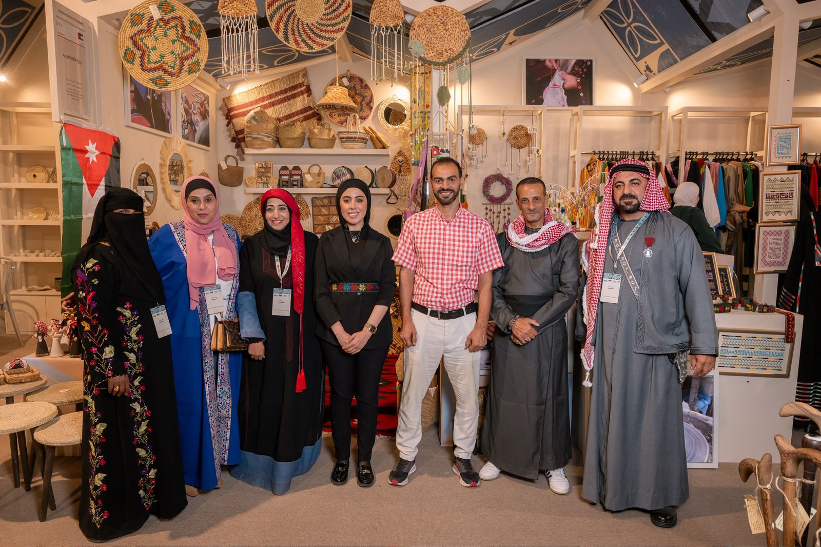 الحرف الأردنية تتألق دوليًا في الأسبوع السعودي الدولي "بنان 2025" بالرياض