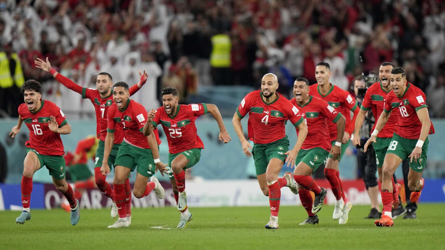 المغرب يتجاوز سوريا بهدف أزارو في ربع نهائي كأس العرب 2025
