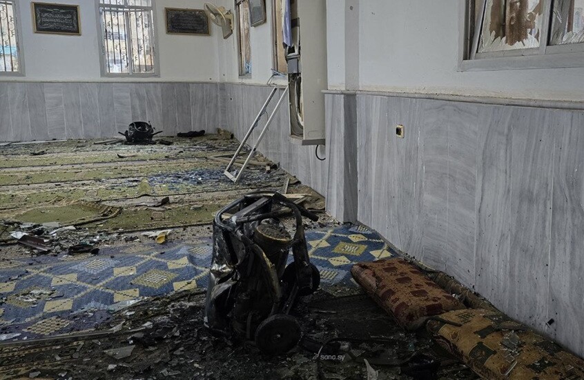 سوريا.. “سرايا أنصار السنة” تتبنى تفجير عبوات ناسفة داخل مسجد في حمص