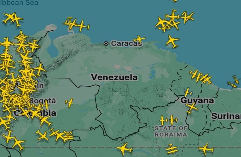 اضطراب حركة الطيران في الكاريبي بعد الضربة الأمريكية على فنزويلا