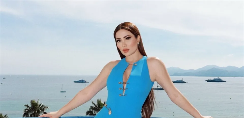 صور رومانسية لـ «نسرين طافش» برفقة زوجها