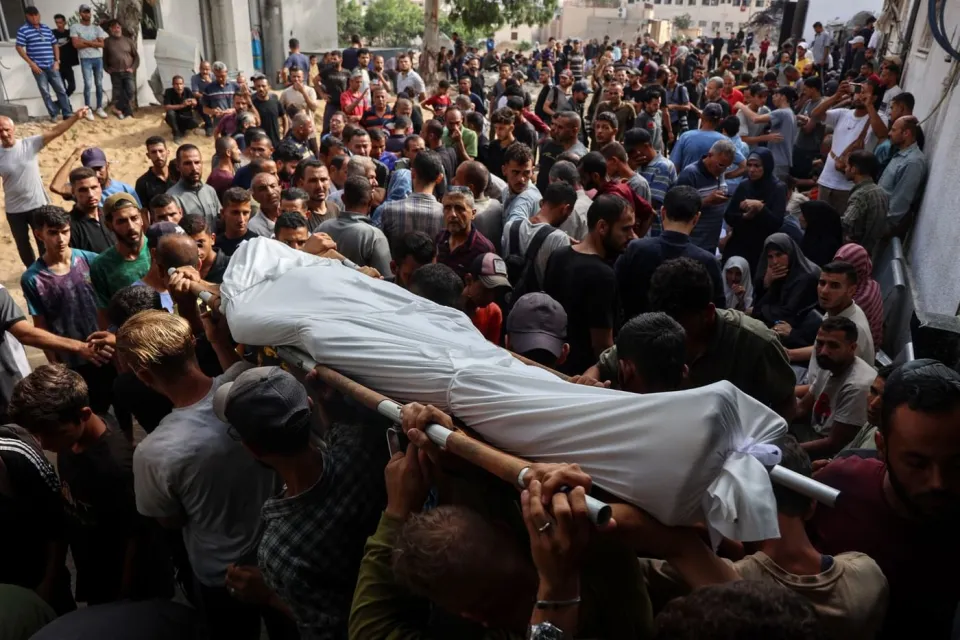 استشهاد 45 فلسطينيا