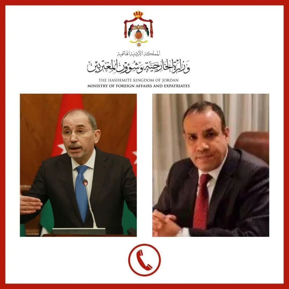الصفدي يبحث مع نظيره المصري تثبيت وقف إطلاق النار في غزة وتسهيل دخول المساعدات