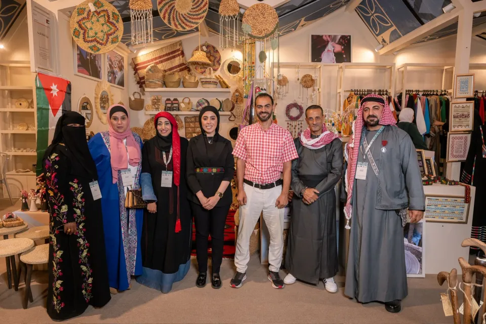 الحرف الأردنية تتألق دوليًا في الأسبوع السعودي الدولي "بنان 2025" بالرياض
