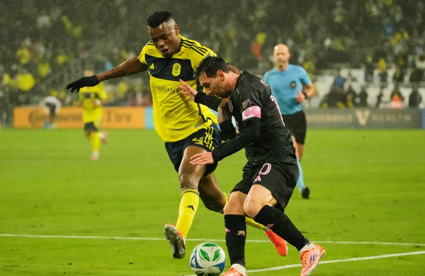 ميسي يُسجل هدفاً رائعاً.. وميامي يسقط أمام ناشفيل في الدوري الأمريكي