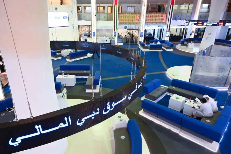 المستثمرون الإماراتيون يسيطرون على نصف تداولات بورصة دبي الأسبوعية
