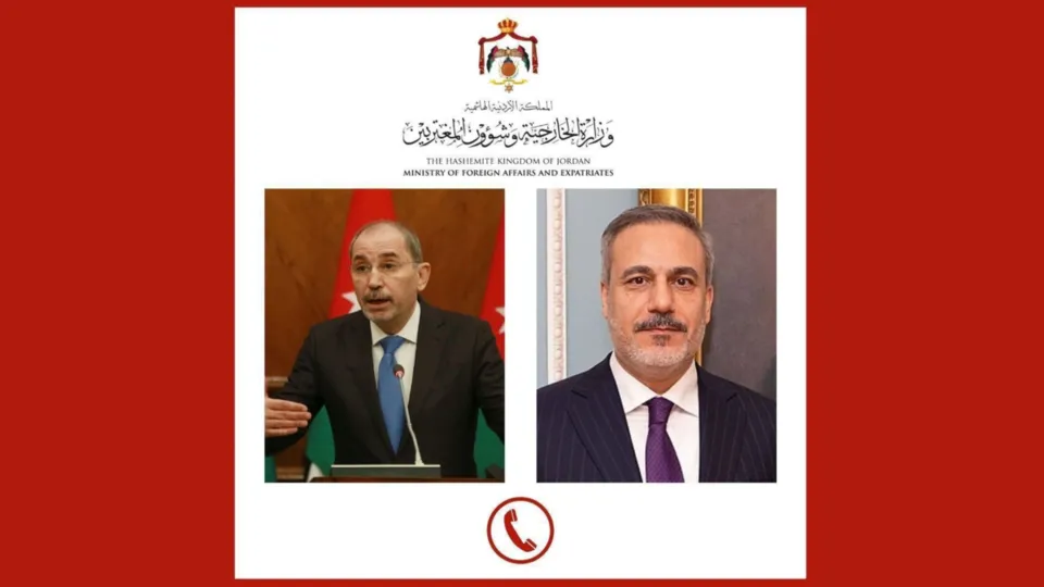 الصفدي وفيدان يؤكدان ضرورة تنفيذ كامل لاتفاق وقف إطلاق النار في غزة