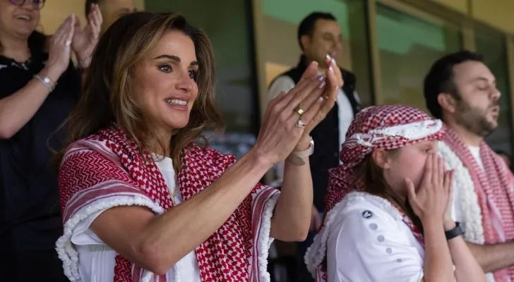 الملكة رانيا تهنئ النشامى بعد التأهل إلى نصف نهائي كأس العرب: "فخرنا فيكم ما له حدود"