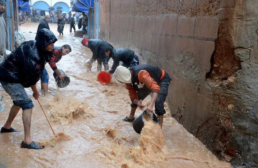 ارتفاع قتلى السيول في المغرب إلى 37 شخصًا بإقليم آسفي