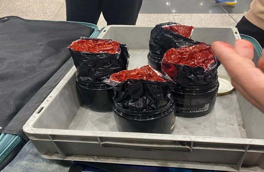 مصر.. إحباط محاولة تهريب 11.5 كيلوغرام حشيش في مطار القاهرة بحيلة المعسل