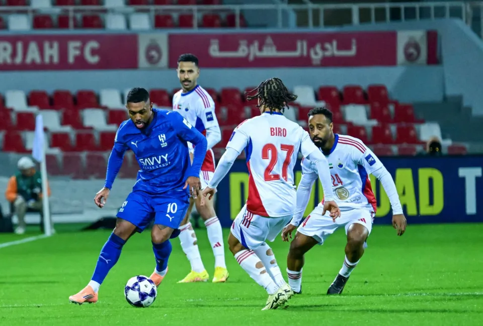 الهلال يتفوق على الشارقة بهدف ويتصدر مجموعته في دوري أبطال آسيا