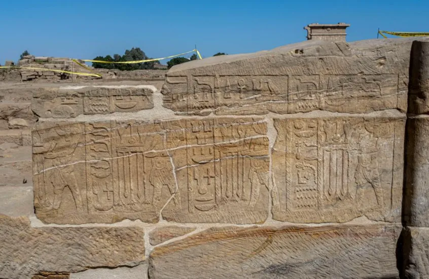 بعثة مصرية صينية تكتشف بحيرة مقدسة داخل معابد الكرنك بالأقصر