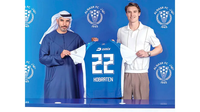 النصر يتعاقد مع المدافع النرويجي ماريوس هويبراتين لموسم ونصف