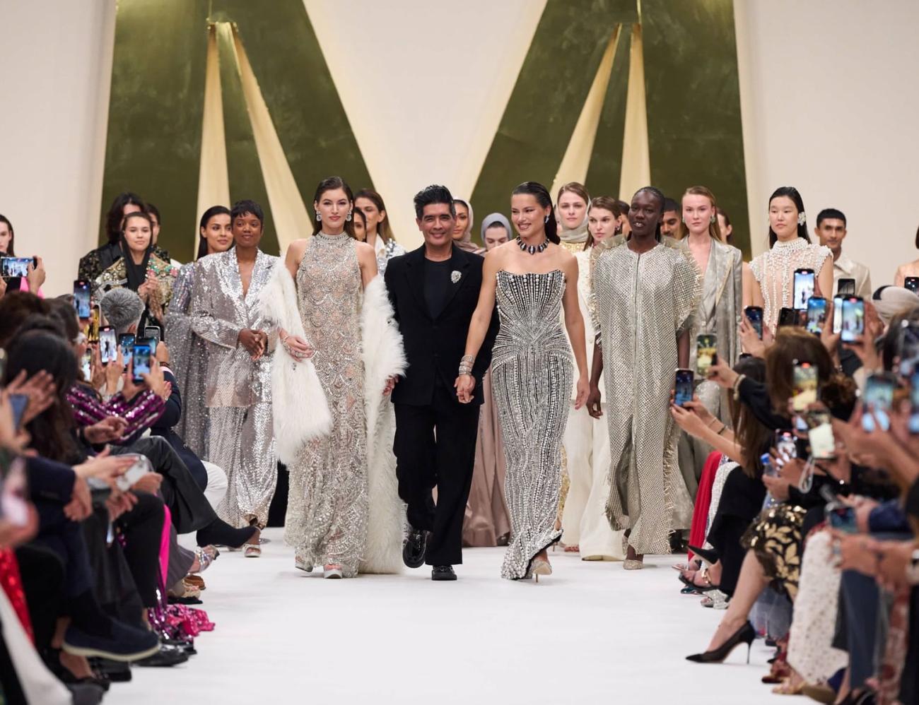 أسبوع دبي للموضة يجمع نخبة المصممين العالميين وماني ش مالهوترا يختتم العروض